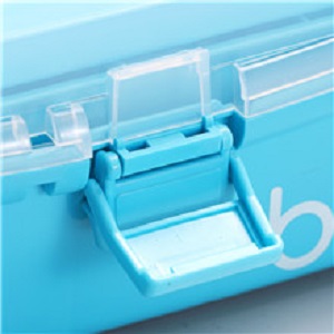 VDNSIThree-LayerMultipurposeToolsStorageBoxOrganizerPlasticStorageBoxPortableHan