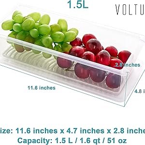 VOLTURI-Fridge-Storage-Boxes-Pack-of-6-Fridge-Organisers-with-Removable-Drain-Pl