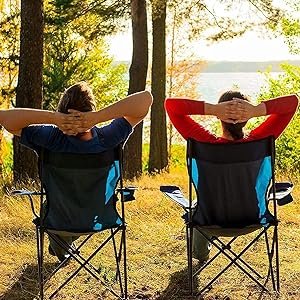 VYATIRANGFoldingChairCampingFishingChairLawnGardenChairHikingPicnicTravellingBea