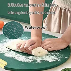 VroxyCircleDouble-SidedChoppingBoardAntibacterialChoppingBlockThickenedKitchenwa