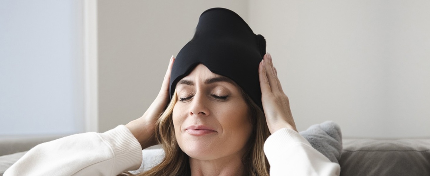 WBCWORLDBEAUTYCAREMigraineReliefCapHeadacheReliefCapHotColdTherapyHatMigraineRel