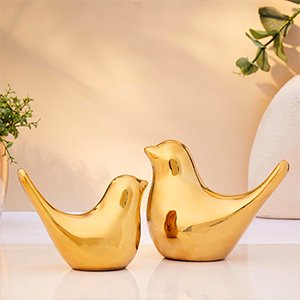 amazon-basics-Ceramic-Golden-Blessing-Birds-Figurine-for-Home-Decor-Living-Room-